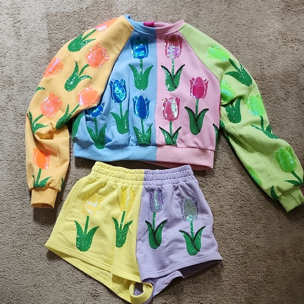 QUEEN OF SPARKLES Colorful Tulip Set